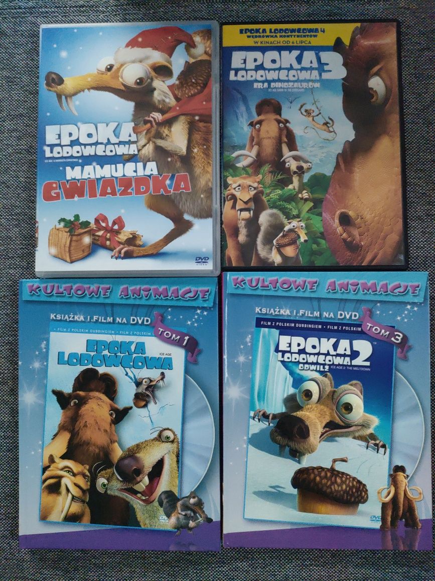 Epoka lodowcowa filmy na DVD