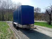 SAM  Przyczepa ciężarowa 2 osiowa najazdowa DMC 6500kg