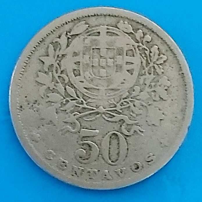 50 Centavos de 1931, Republica Portuguesa