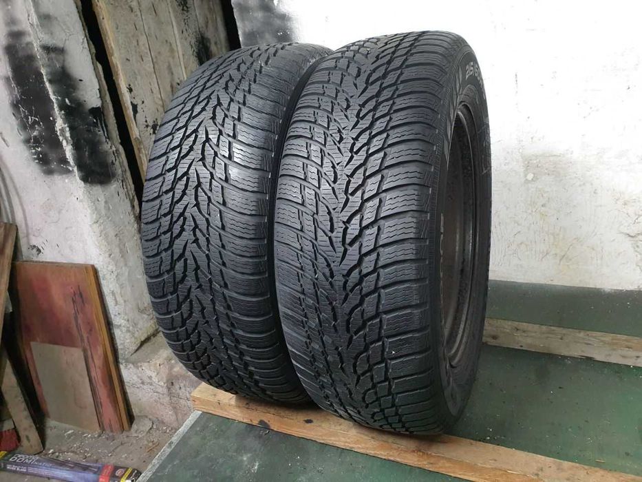 Dwie Opony zimowe 215/60R16 7,8mm Nokian WR SnowProof 2020r