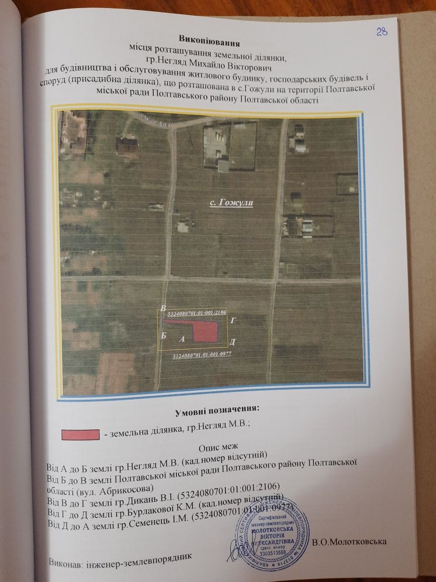 Продам ділянку під будівництво