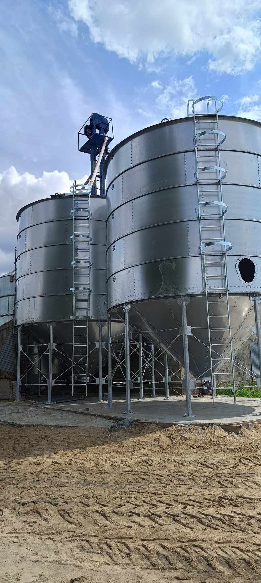 Silos 177ton 100ton 150ton RÓŻNE Marco-Polo z montażem na rok 2025