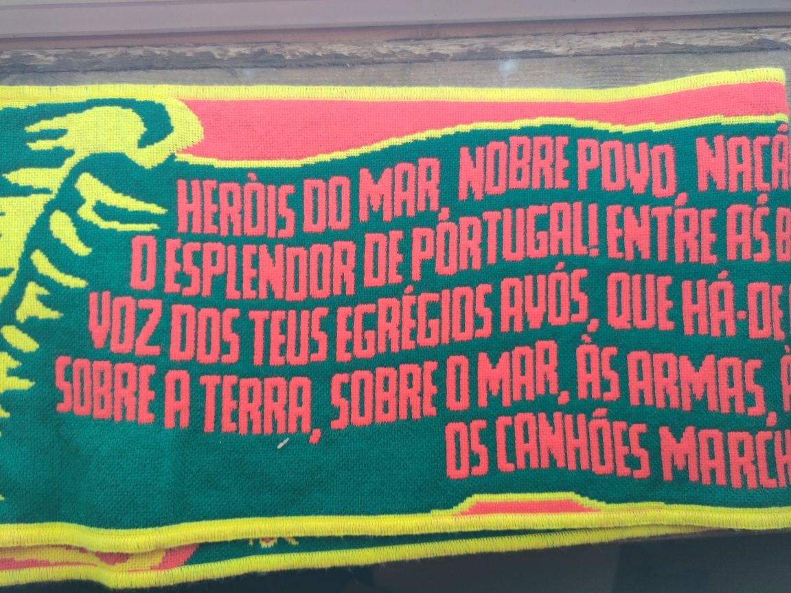 EURO 2024 Cachecol Portugal, Inglaterra, França e Alemanha