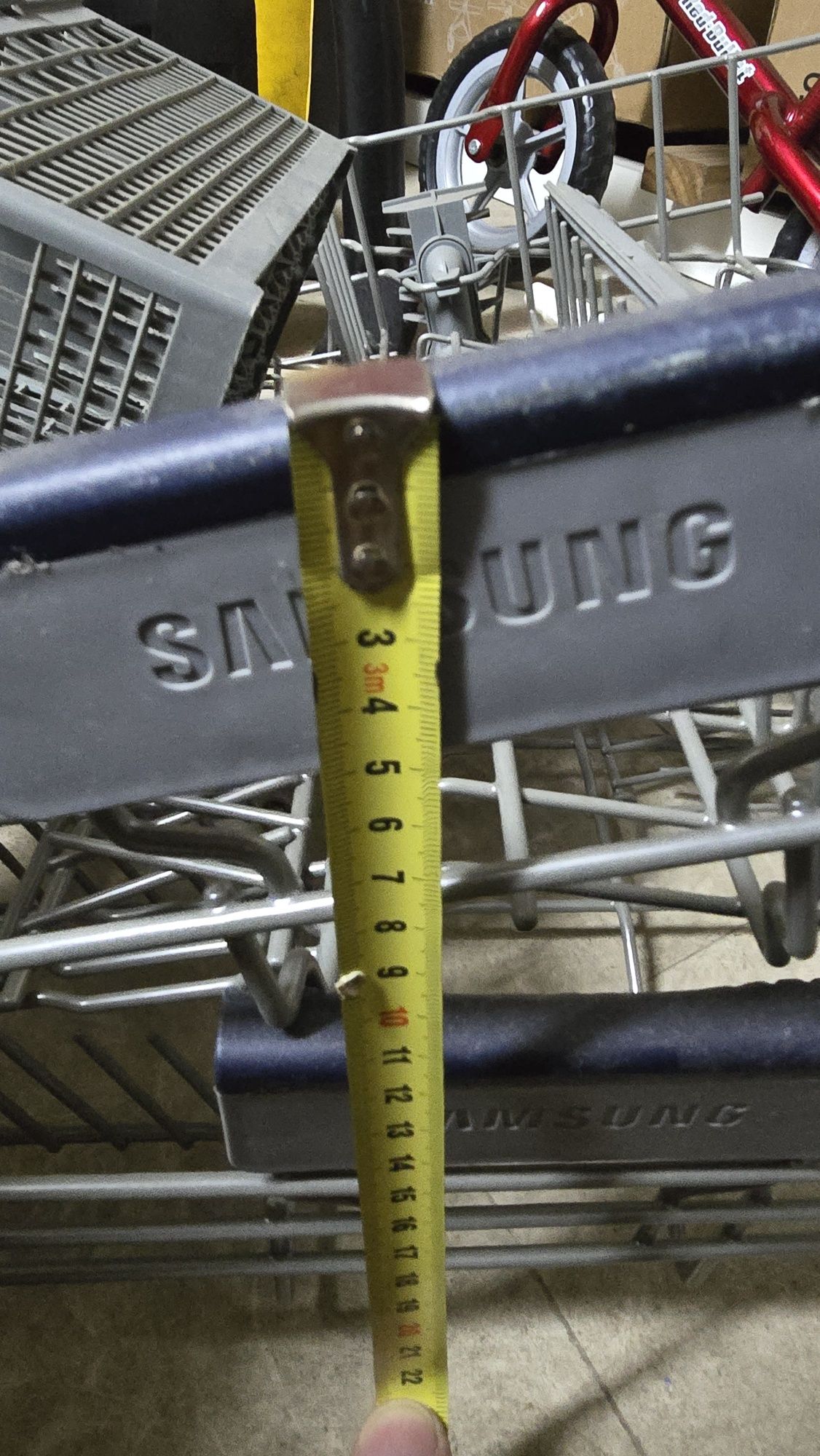 Cesto e tabuleiros da maquina da loiça samsung