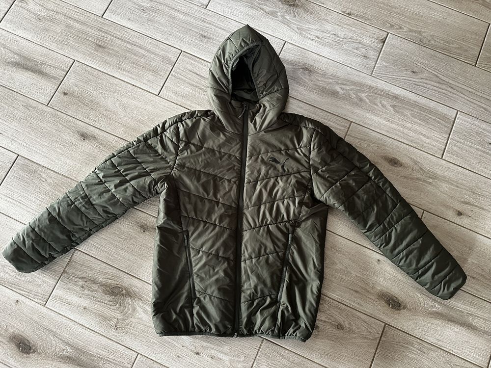 Puma kurtka wiosenna męska przejściowa khaki roz. S