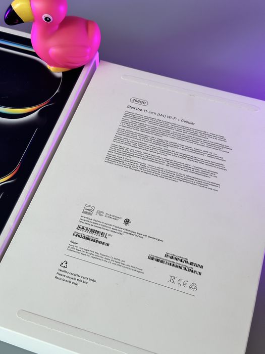 НОВИЙ Apple iPad Pro 11-inch (M4) Wi-Fi + Cellular Space Black