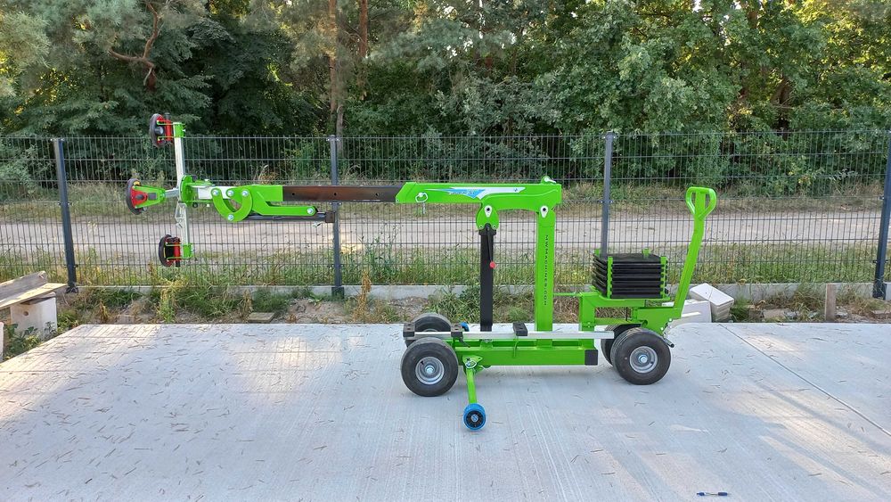 Manipulator do szkła okien robot MWM GM250 mini żuraw dźwig ssawka