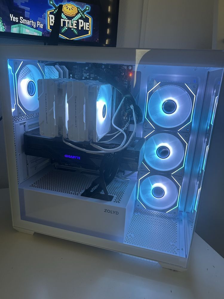 High end pc + monitor 144hz