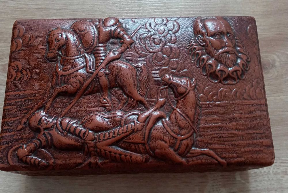 Szkatułka na cygara antyk