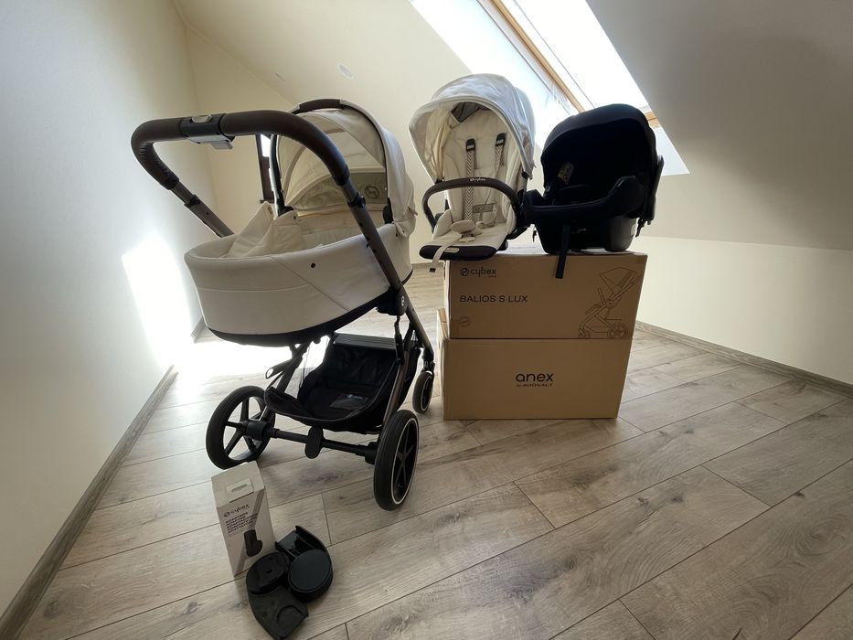 Коляска Cybex Balios Beige  Gold