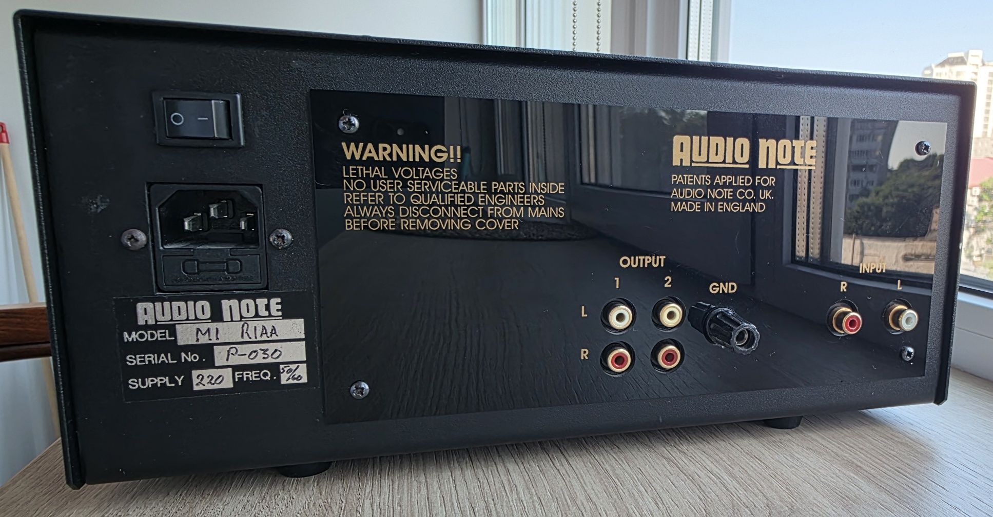 Audio Note M1 RIAA Phono Stage
