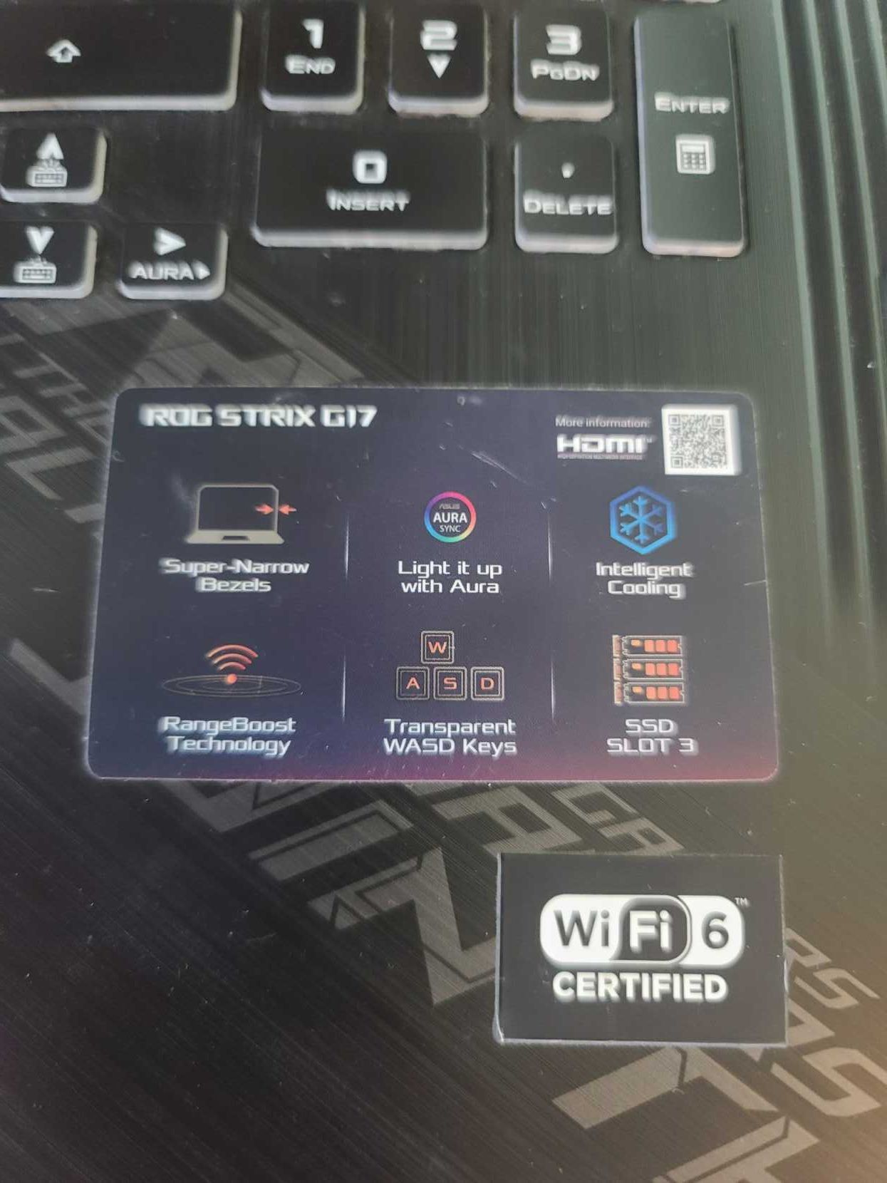 Ігровий Ноутбук ASUS ROG Strix G17 G712LU-EV013, i7 GTX 1660 Ti, 6 ГБ