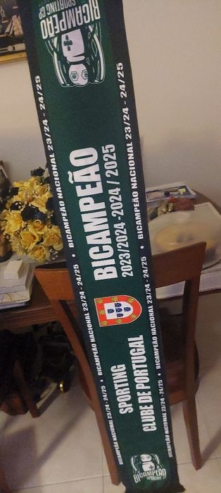 Cachecol sporting Bicampeao
