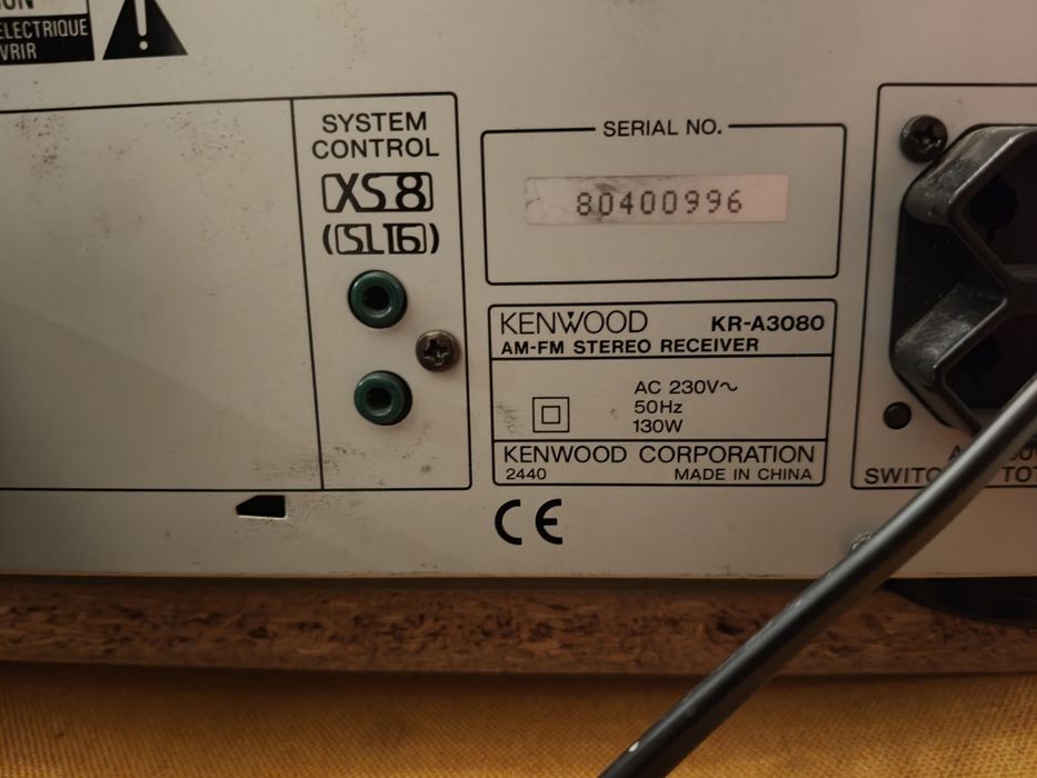 Kenwood KR-A3080 + Unitra Tonsil zestaw stereo