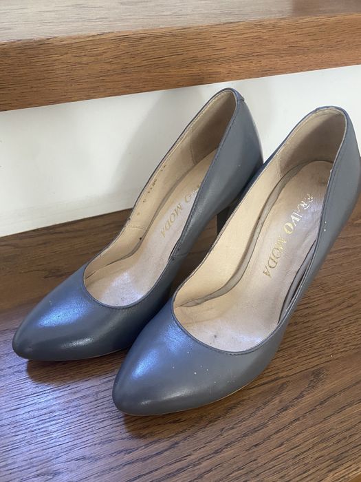 Buty szpilki obcasy 35 Bravo moda skóra