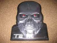 Placa de Metal Oficial "Terminator 2"