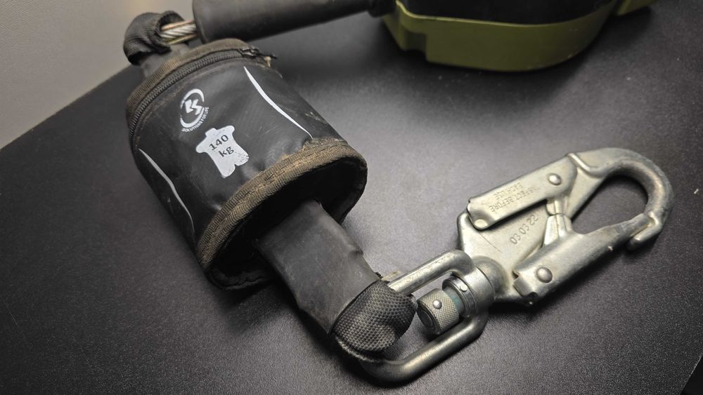 Urządzenie Samohamowne 3.5 m Taśmowe z wskaźnikiem uderzenia Kratos