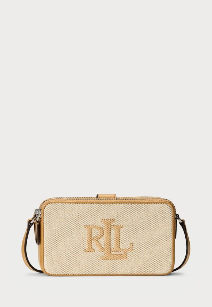 Оригінал Ralph Lauren Canvas Medium Witley crossbody WALLET