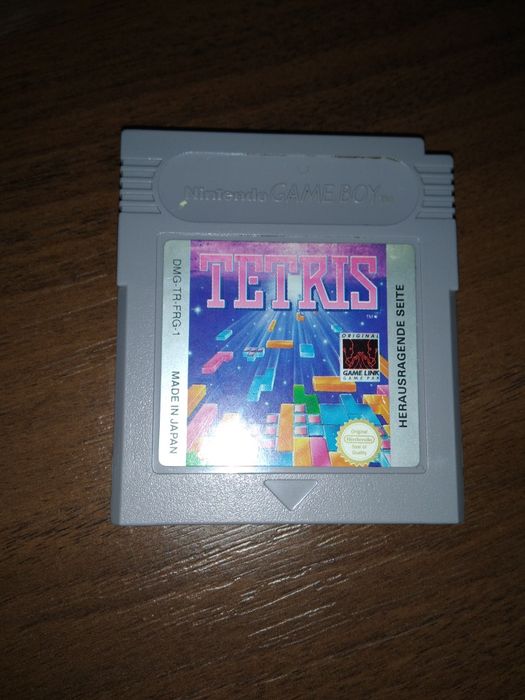 Консоль Nintendo GAME BOY DMG-01 Transparent + Картридж Tetris