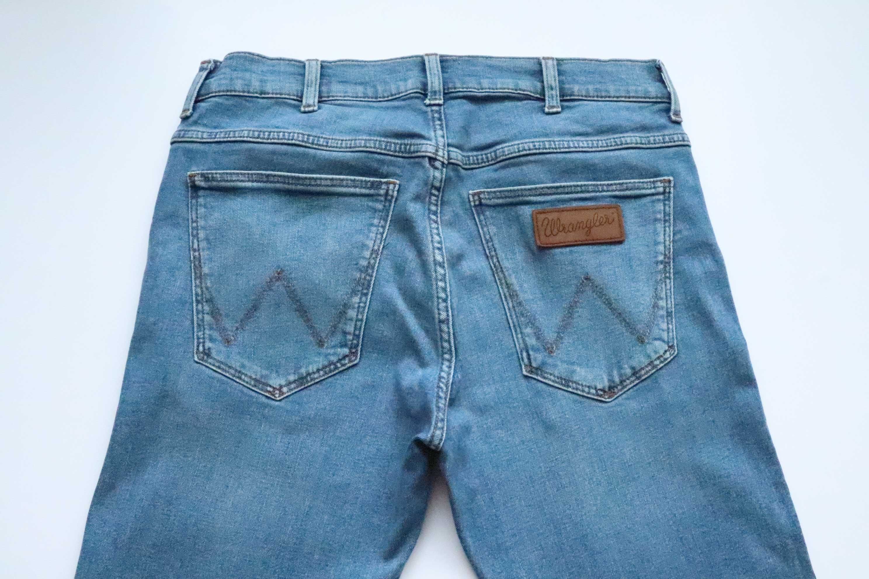 WRANGLER LARSTON W32 L34 męskie spodnie jeansy jak nowe