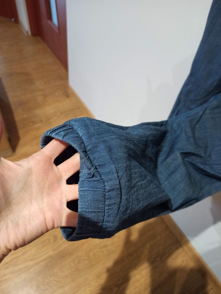 Jeansy z podszewką ocieplane H&M