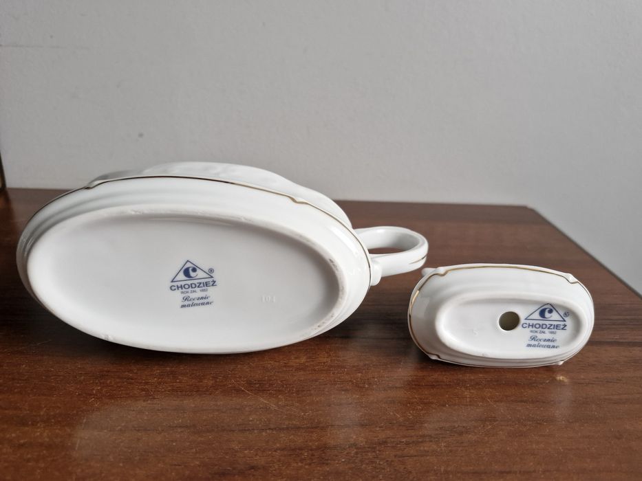 Porcelana Chodzież sosjerka serwetnik