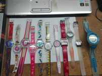 Conjunto Relogios Rapariga Swatch Skin/ Timberland, etc