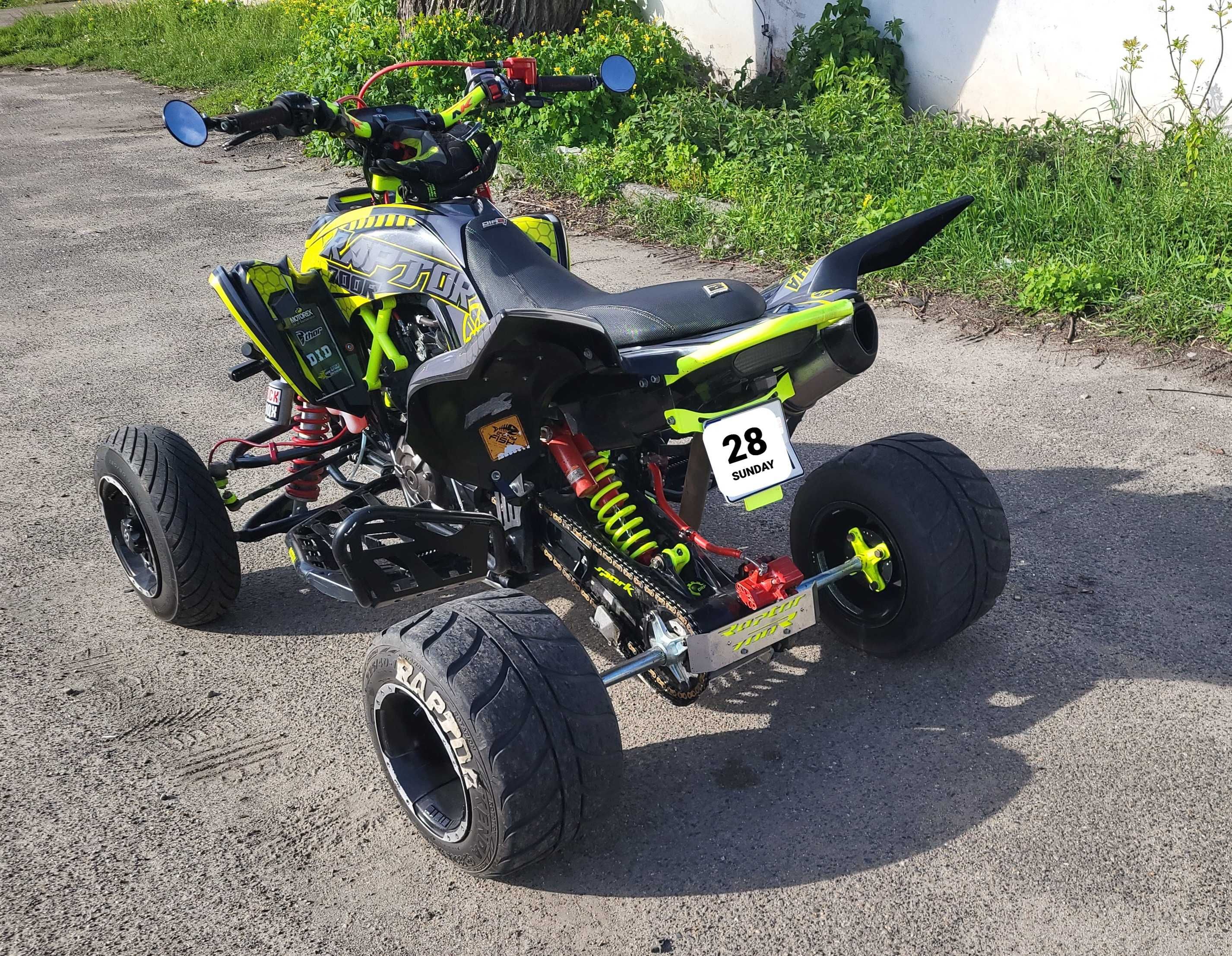 Yamaha Raptor 700 mt