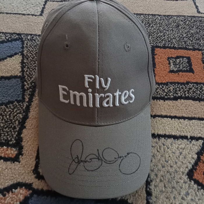 Czapka fly Emirates męska z autografem