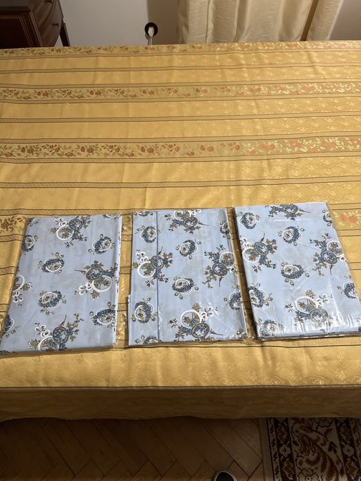 Conjunto completo de lençois para cama casal 1,30m