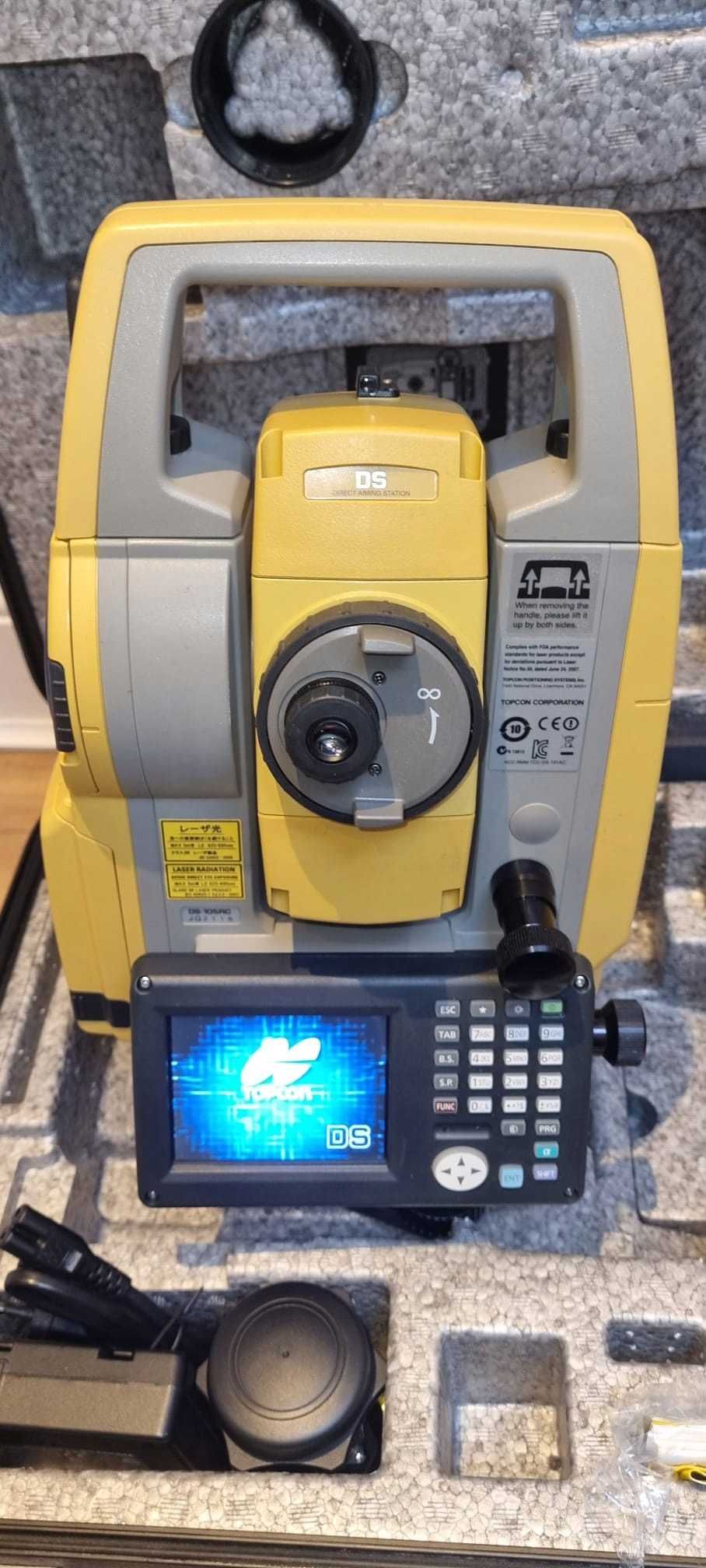 Topcon Tachimetr robotyczny DS105 AC z programem magnet
