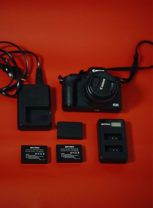 Canon EOS M50 Mark II + об’єктив, cумка і комплект
