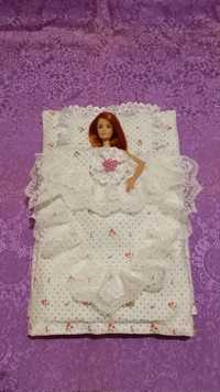 Постель и постельное бельё для куклы Барби и её подобных.