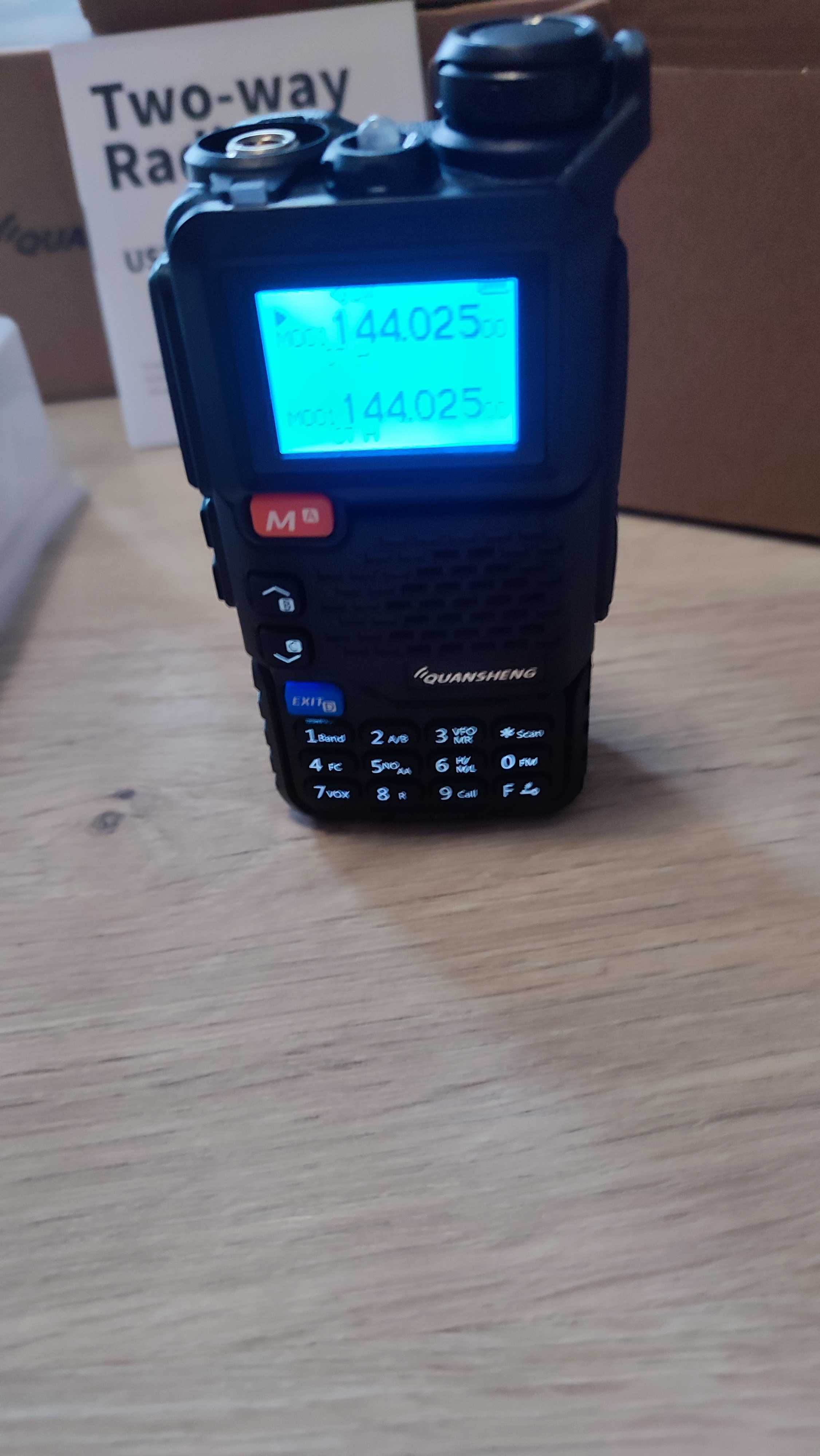 QUANSHENG UV-5R lepszy Baofeng policja PSP krótkofalówka radio służby