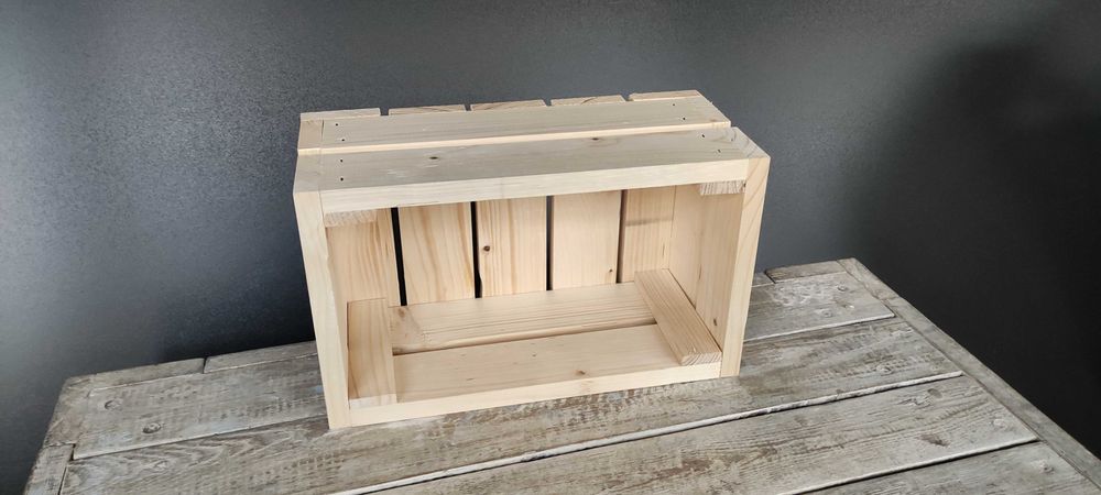 skrzynka drewniana ozdobna dekoracyjna 33x20x15