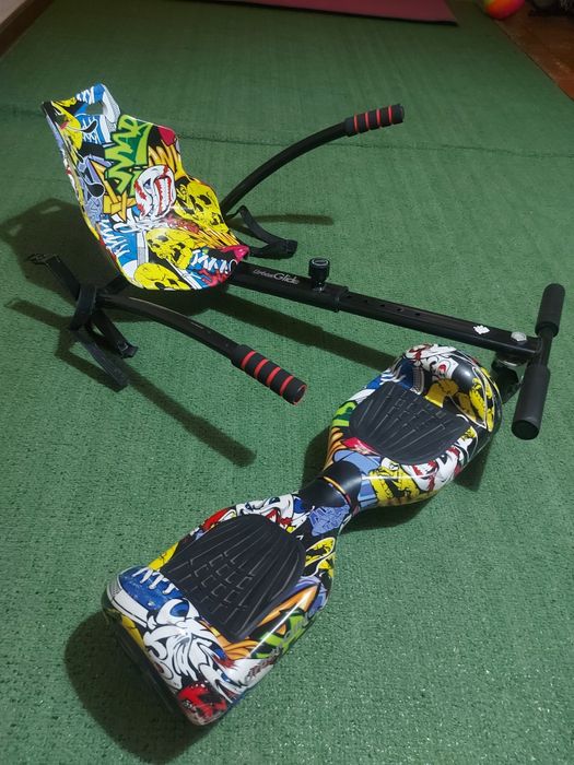 Hoverboard com kart