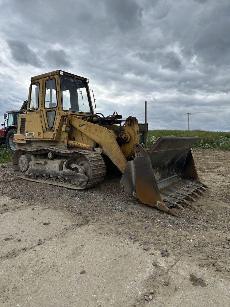 Spychacz CAT 953 ładowarka spycharka gąsienicowa