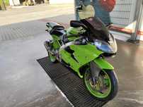 Kawasaki 636 zx6r 2001r / uszkodzony