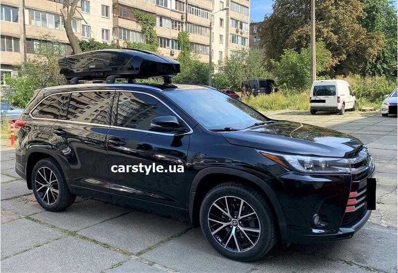 Автобокс на дах Thule Motion XT L чорний сірий глянець 195x89x44 450л