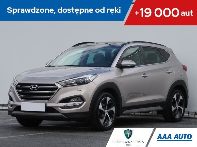 Hyundai Tucson 1.7 CRDi Style , Salon Polska, Serwis ASO, Automat, Navi, Xenon,