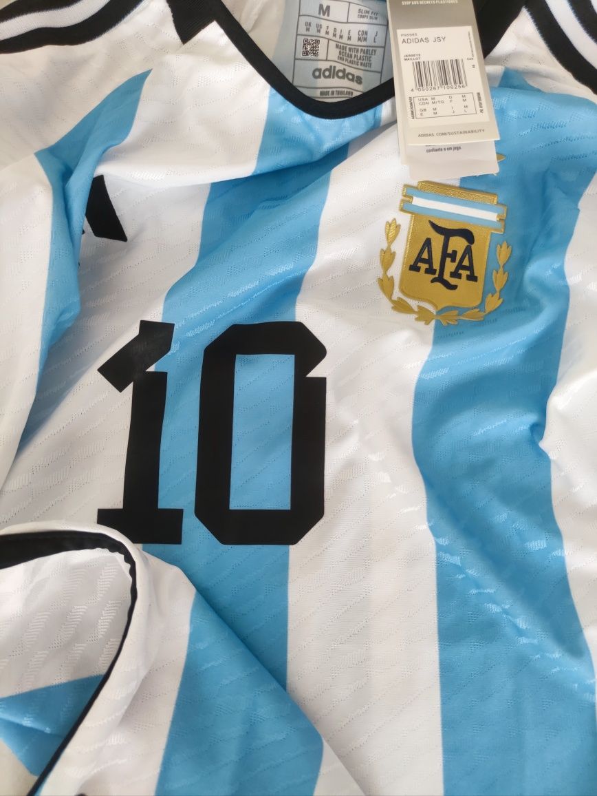 Koszulka Argentyna r.M Lionel Messi nr 10 Katar nowa z metkami