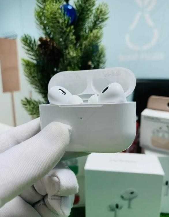 AirPods Pro 2 Lux наушники 1в1 без шумоподавления +чехол