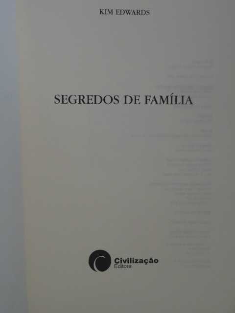 Segredos de Família de Kim Edwards