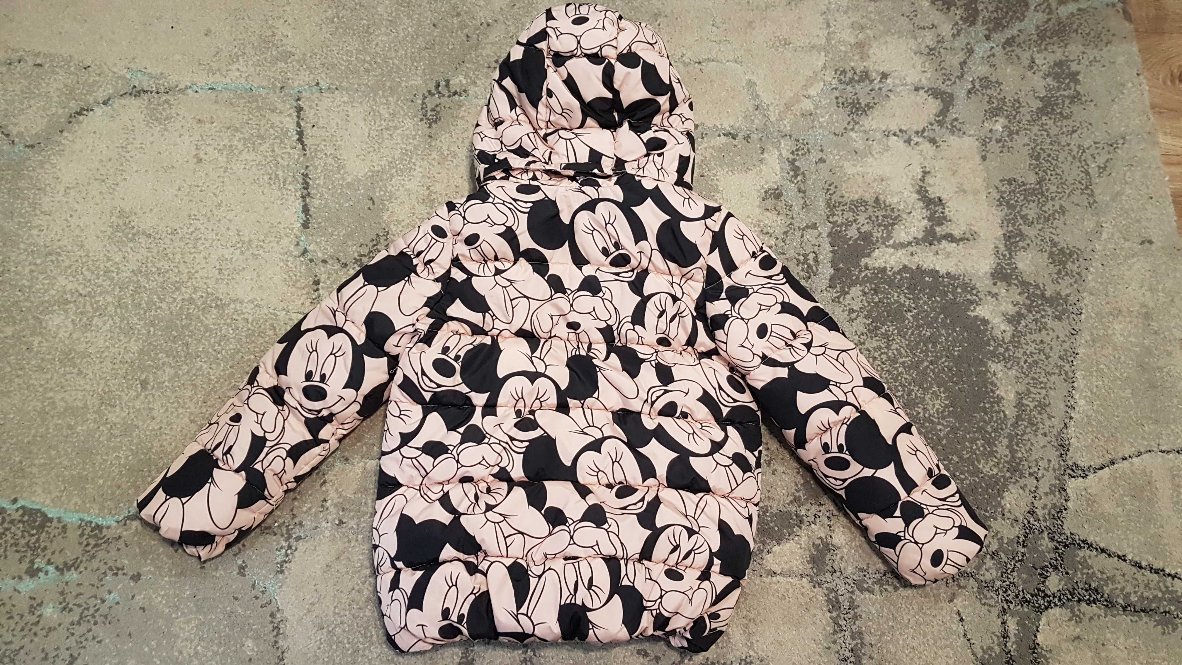 kurtka zimowa dziewczęca 128 H&M