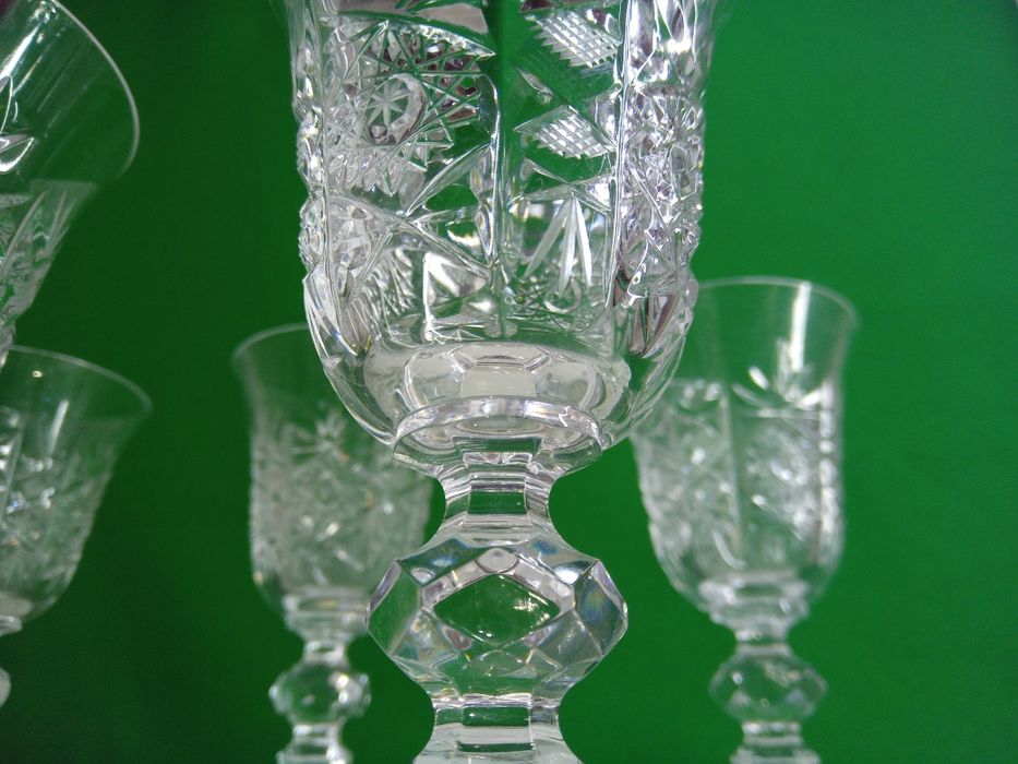 Набор хрустальных бокалов Bohemia, Чехословакия (6 шт.)