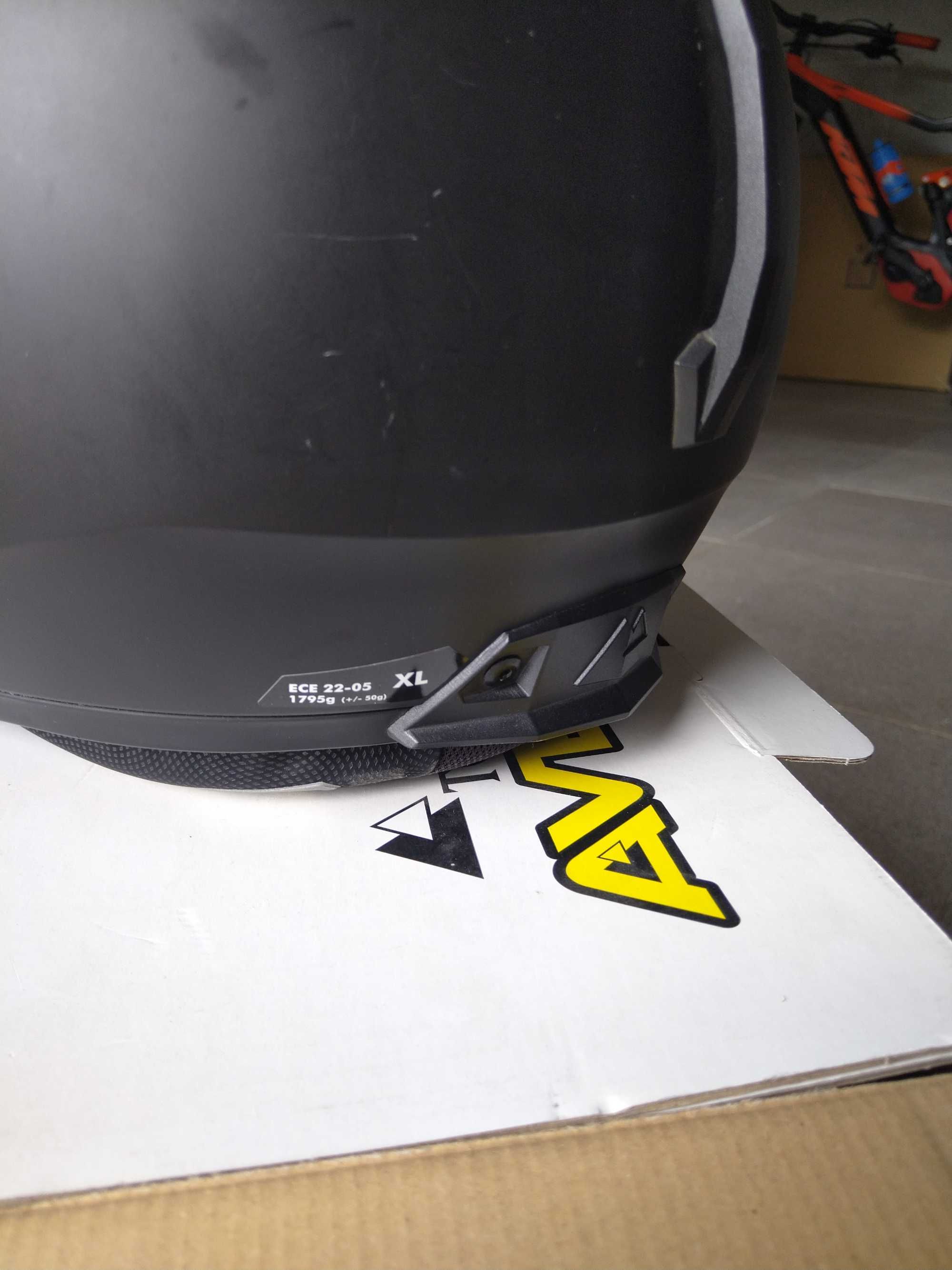 Capacete Touratech Aventuro Mod Tamanho XL, com intercomunicador SENA