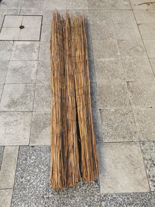 Ocultação natural caniço bambu fino 75%