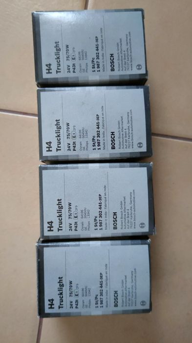 Żarówka Bosch truck light 24v H4 75/70W