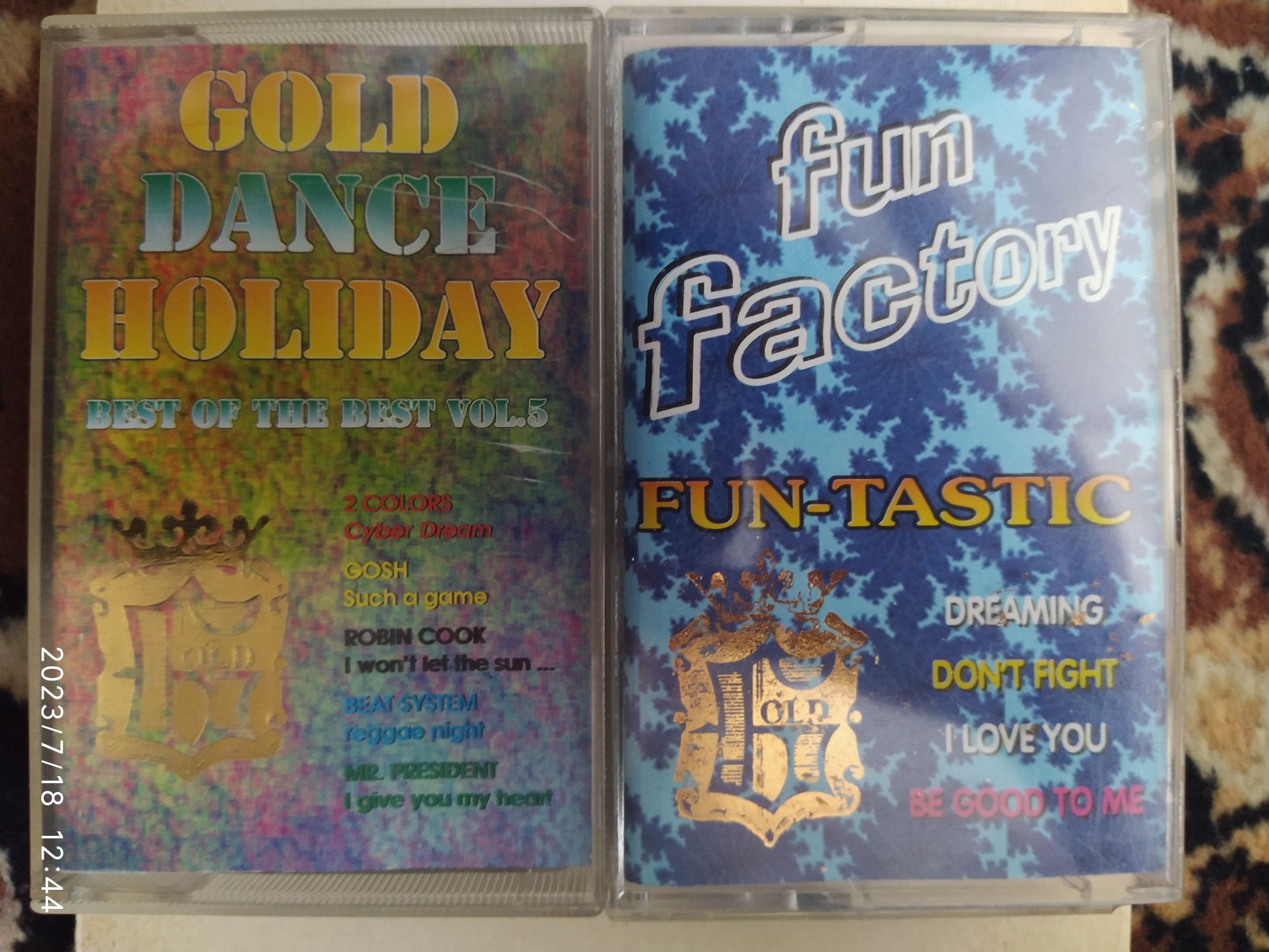 I love you Komplet dwóch kaset magnetofonowych Fun Factory I mix Dance