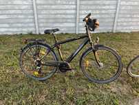 Rower trekkingowy - miejski 28", stan bdb, amortyzatory, oświetlenie